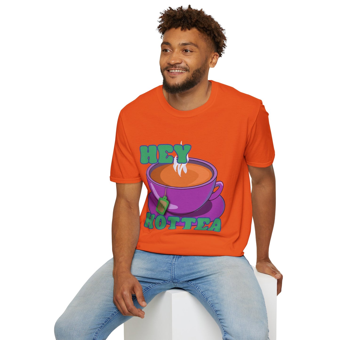 'Hot Tea'/'Hottie' Pun Unisex Tee