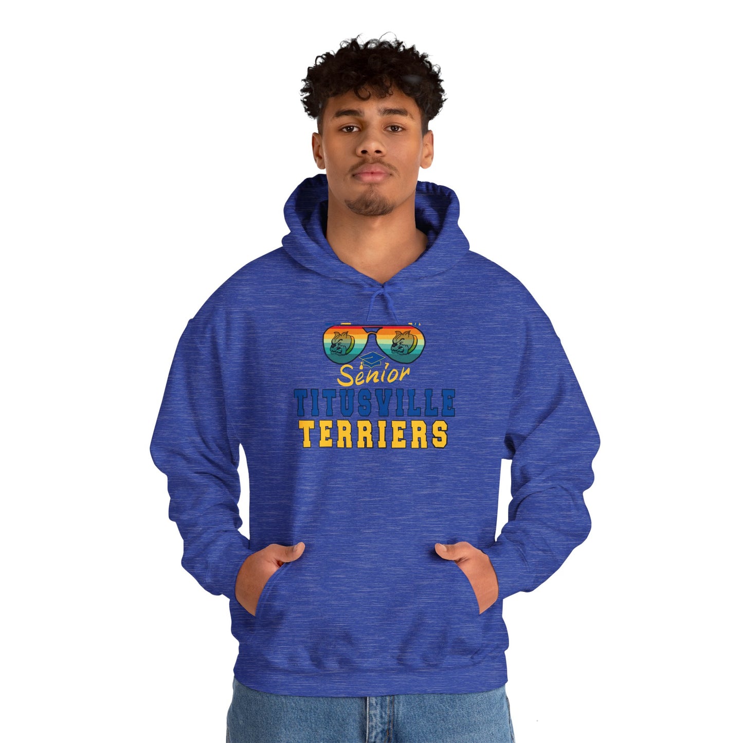 Titusville Terriers Senior Class of 26 Hooded Hoodie