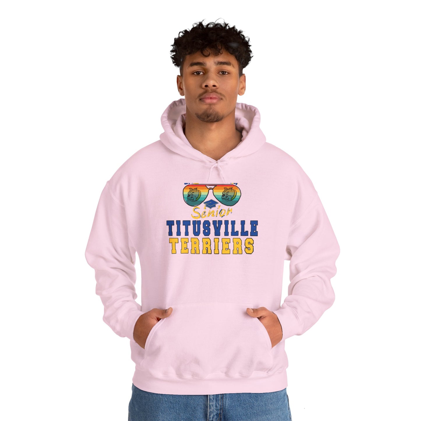 Titusville Terriers Senior Class of 26 Hooded Hoodie