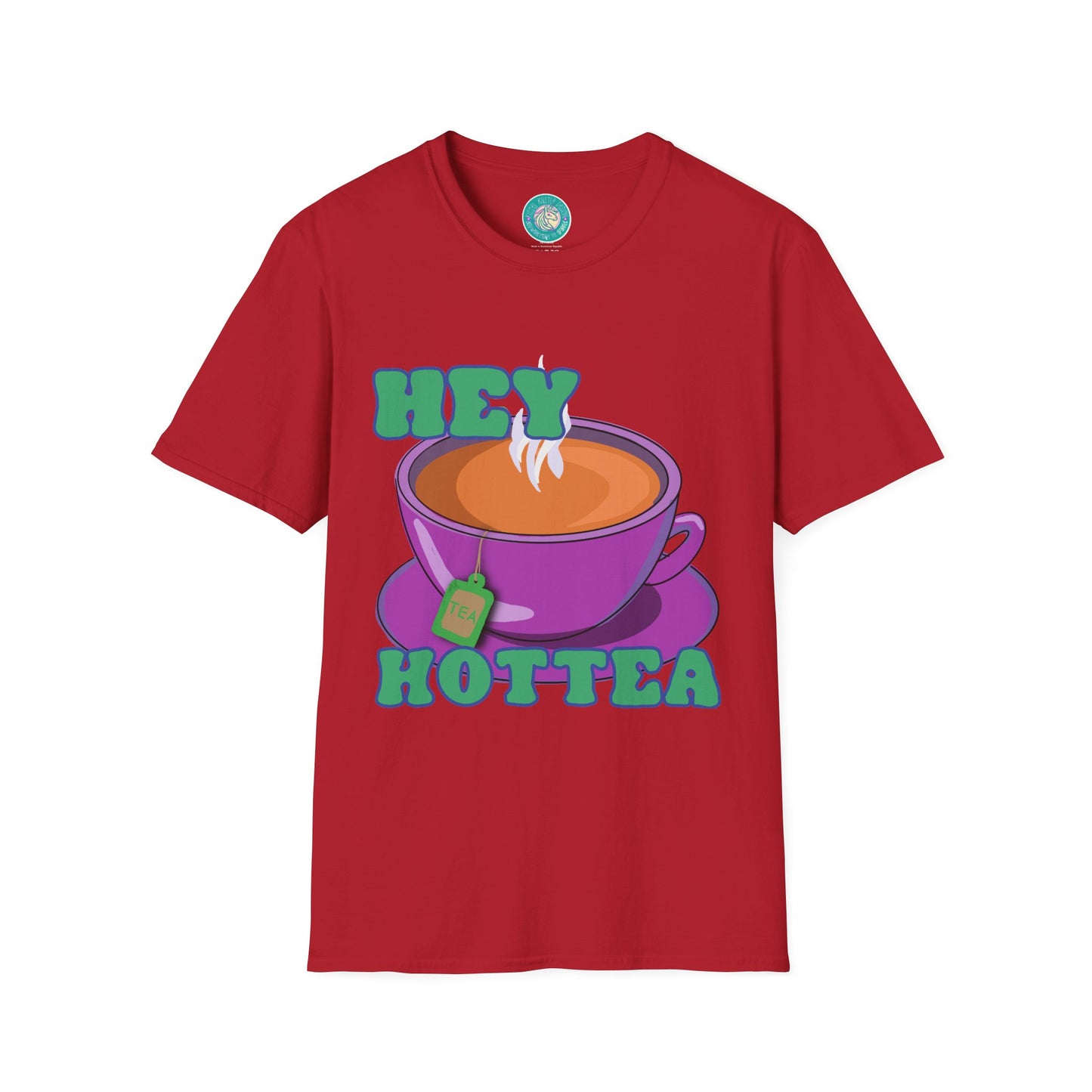 'Hot Tea'/'Hottie' Pun Unisex Tee