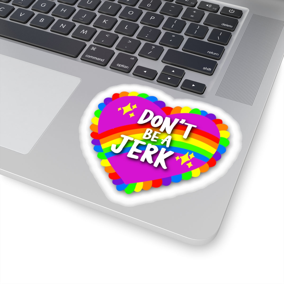 Don’t be a Jerk Kiss-Cut Stickers