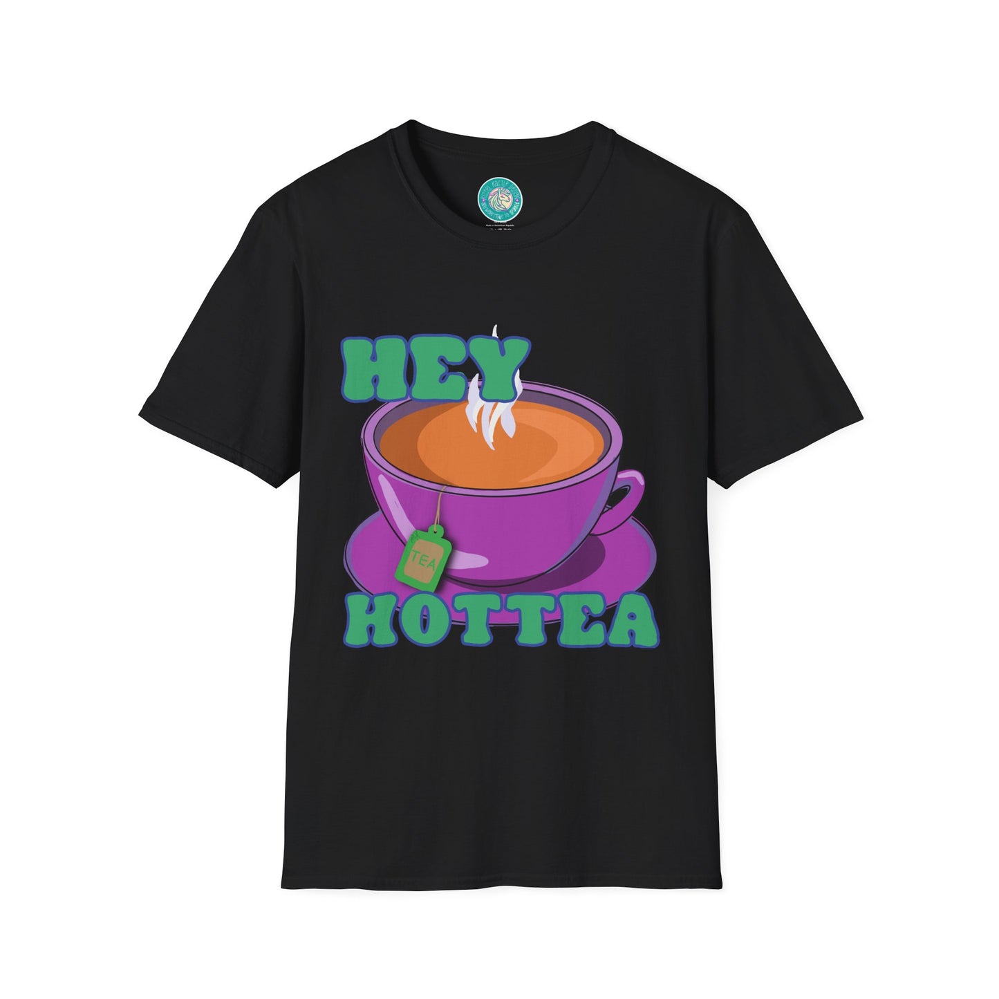 'Hot Tea'/'Hottie' Pun Unisex Tee