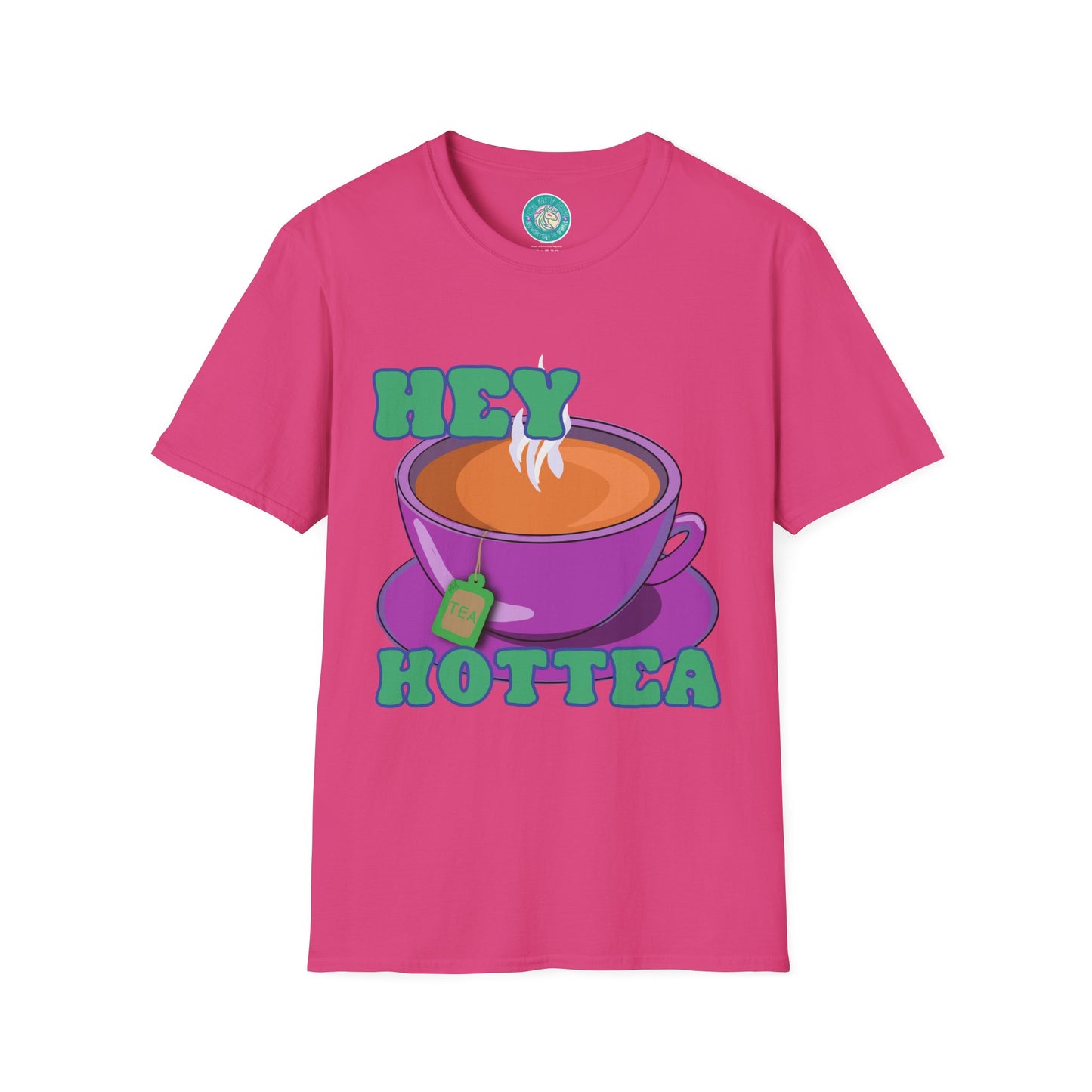 'Hot Tea'/'Hottie' Pun Unisex Tee