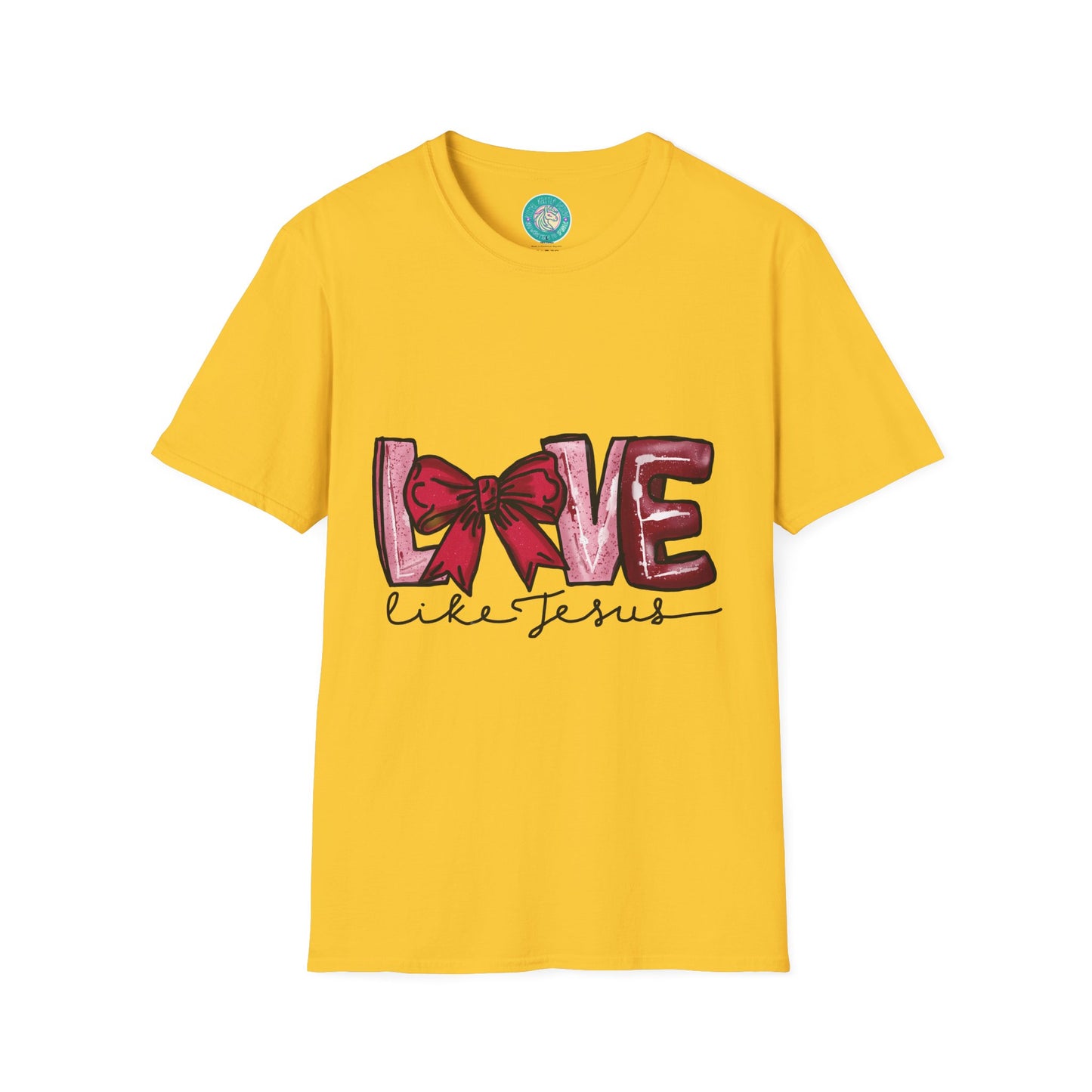 Valentine’s Day Love like Jesus Unisex Softstyle T-Shirt