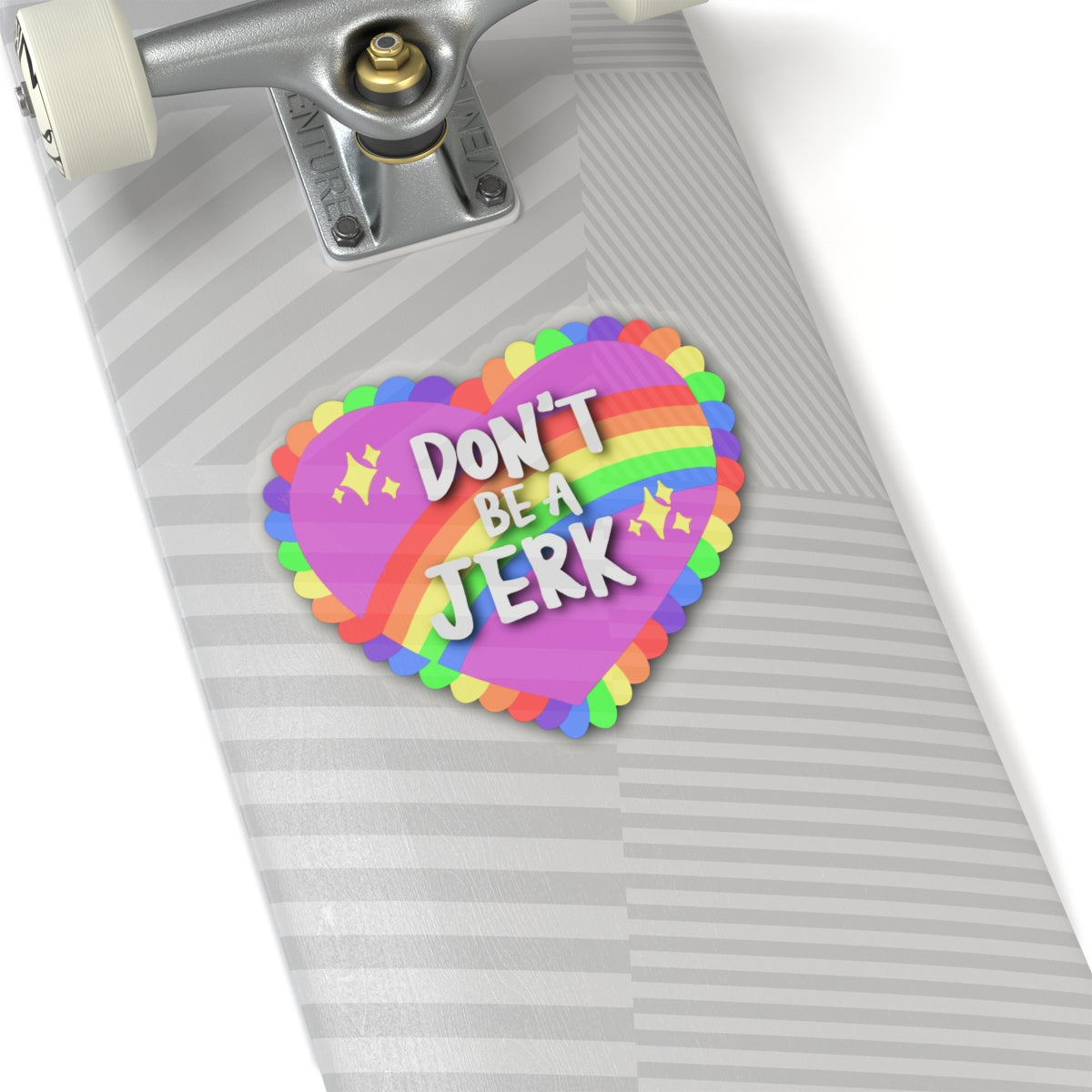 Don’t be a Jerk Kiss-Cut Stickers