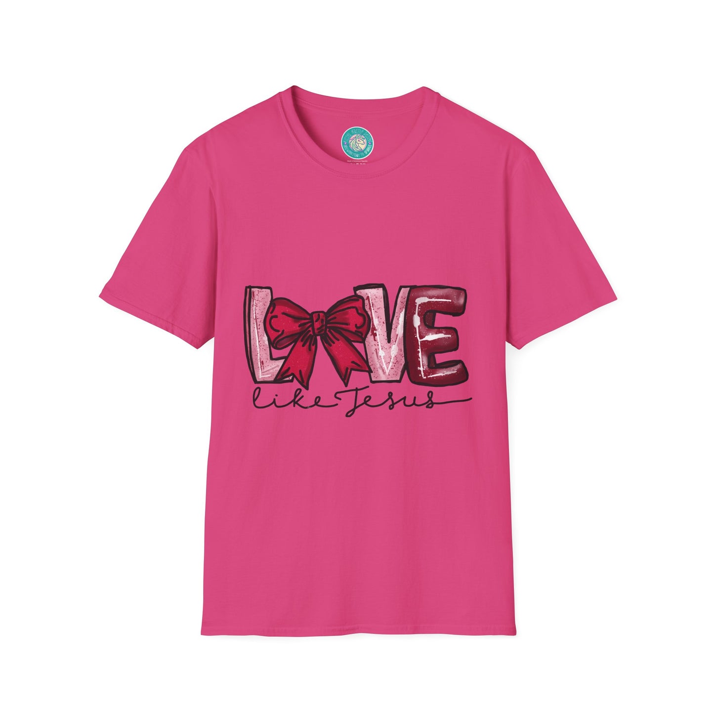 Valentine’s Day Love like Jesus Unisex Softstyle T-Shirt