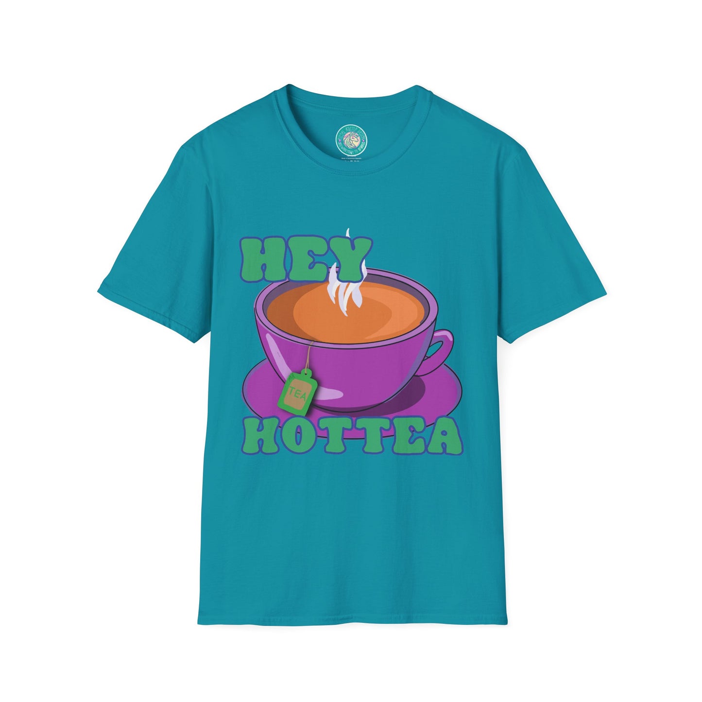 'Hot Tea'/'Hottie' Pun Unisex Tee