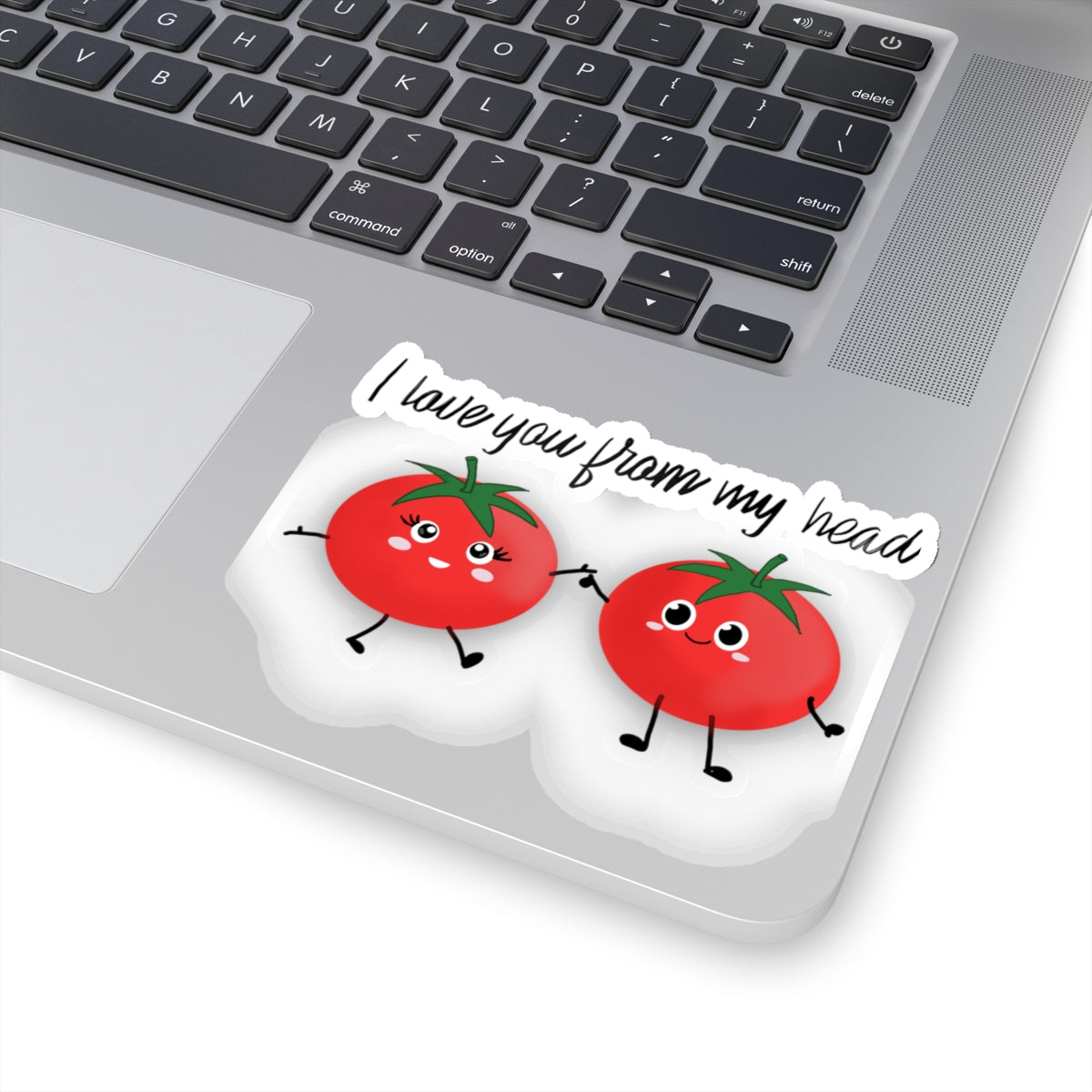 I Love You To My Toes Kiss-Cut Stickers