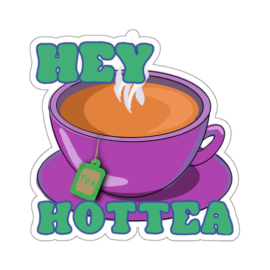 Hey HotTea Sticker