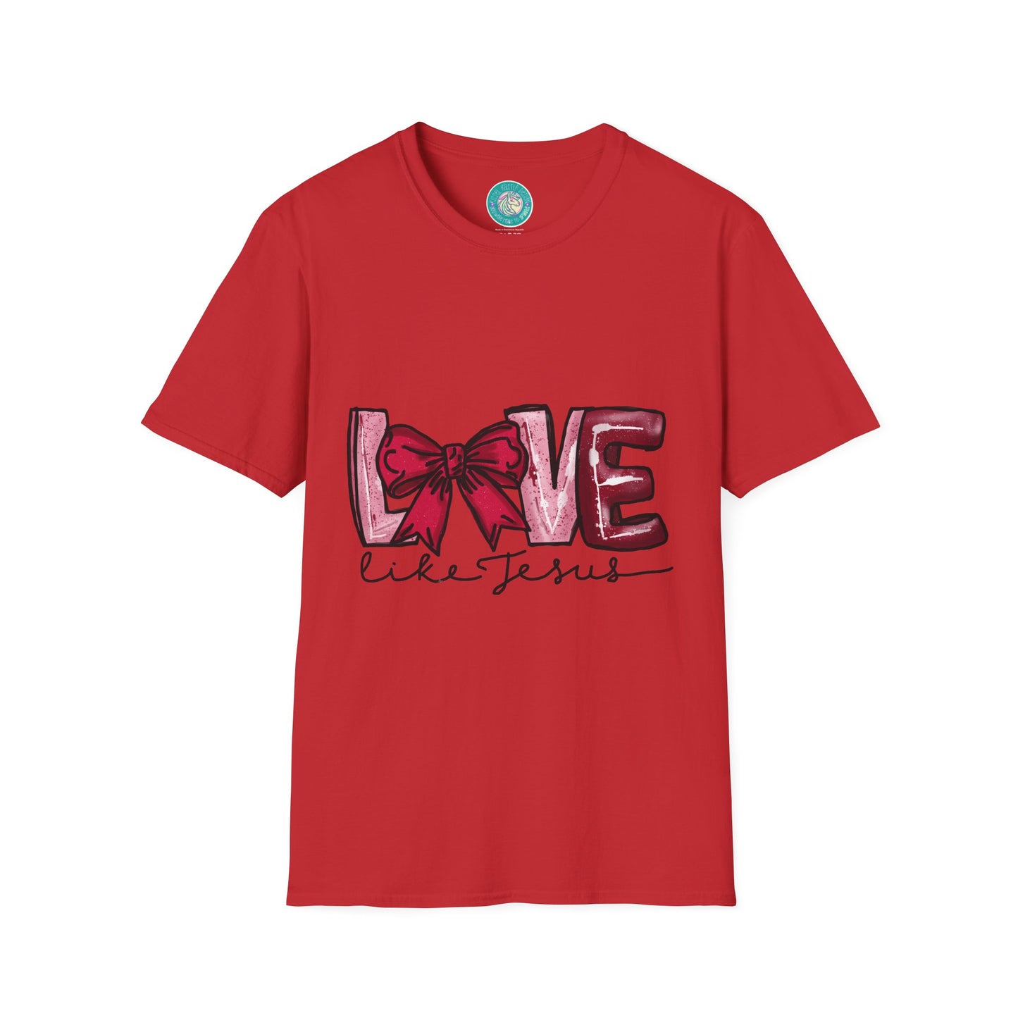 Valentine’s Day Love like Jesus Unisex Softstyle T-Shirt