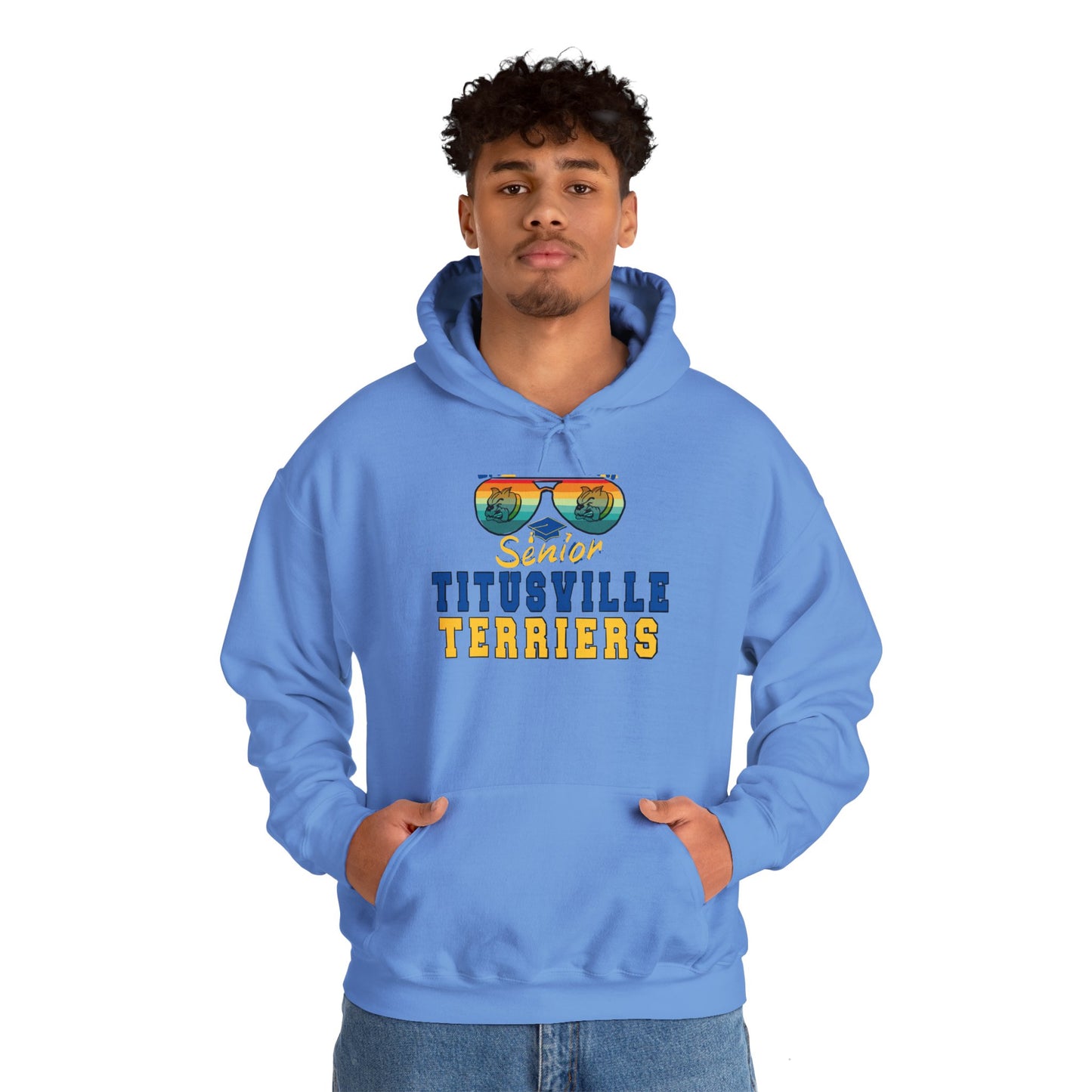 Titusville Terriers Senior Class of 26 Hooded Hoodie