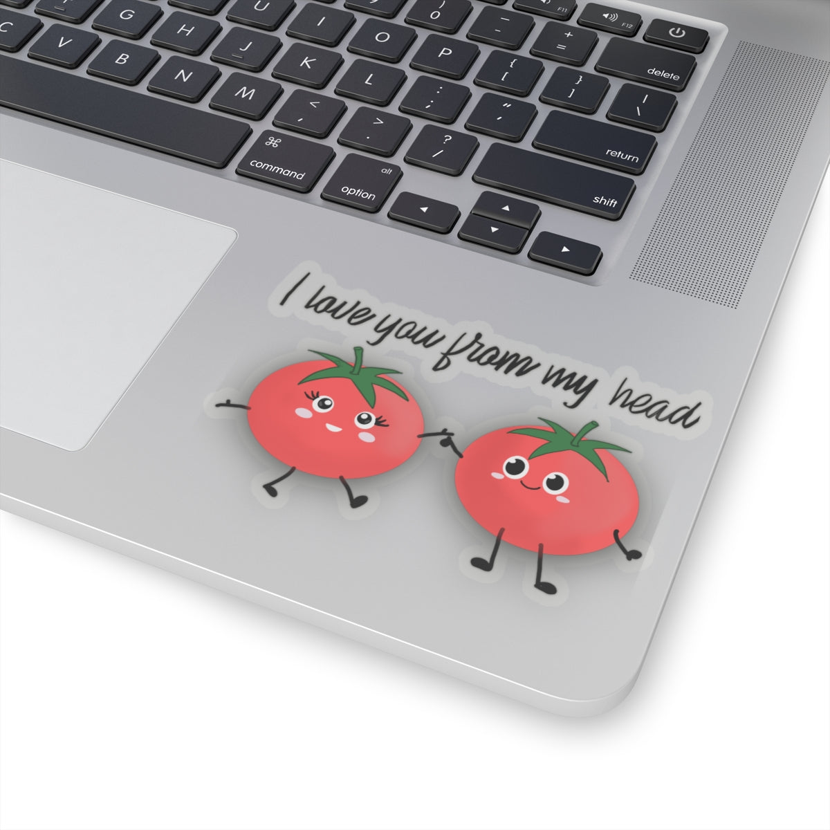 I Love You To My Toes Kiss-Cut Stickers