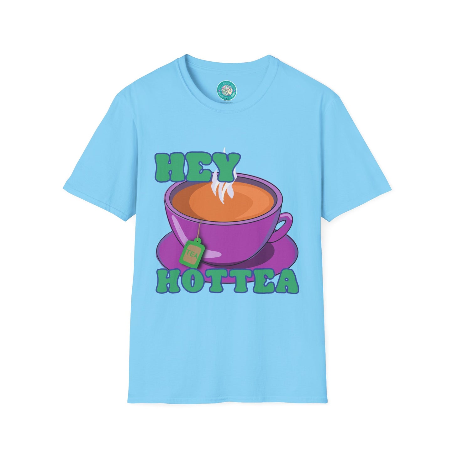 'Hot Tea'/'Hottie' Pun Unisex Tee