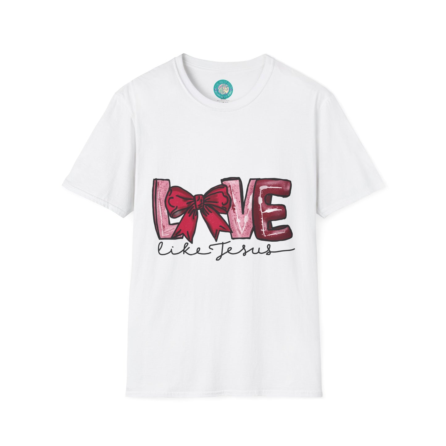 Valentine’s Day Love like Jesus Unisex Softstyle T-Shirt