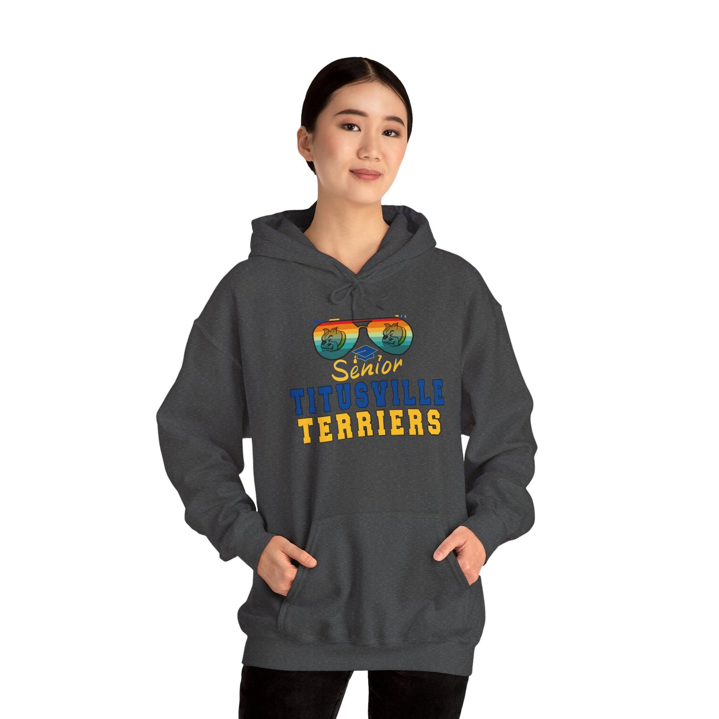 Titusville Terriers Senior Class of 26 Hooded Hoodie